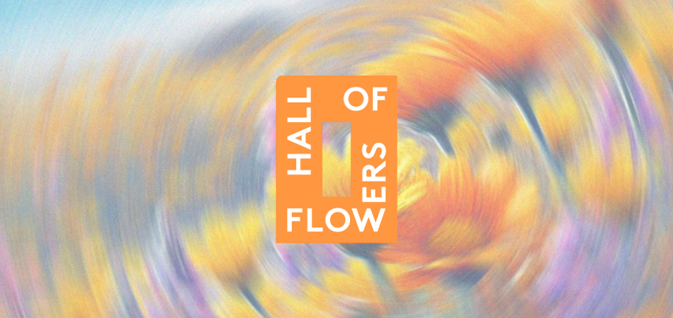 Hall of Flowers Logo and Background