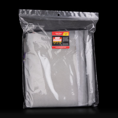 32-gallon Rosin Evolution all-mesh hash wash bag set in retail packaging