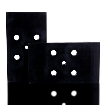 Pair of 4x7 G11 insulation plates designed for rosin heat press systems to improve thermal efficiency