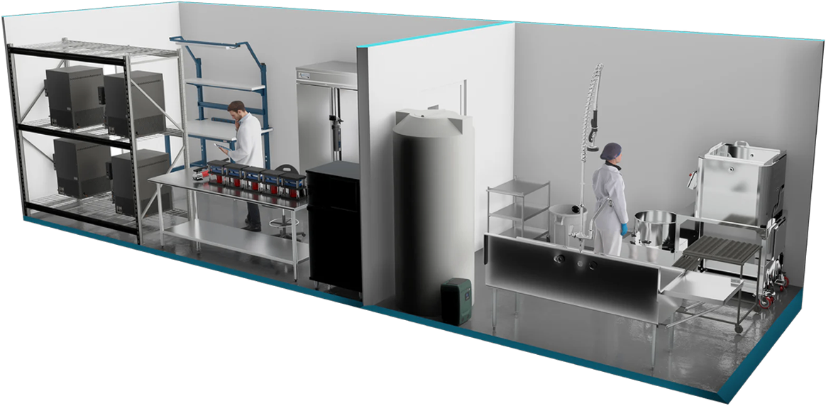 Extensive lab image