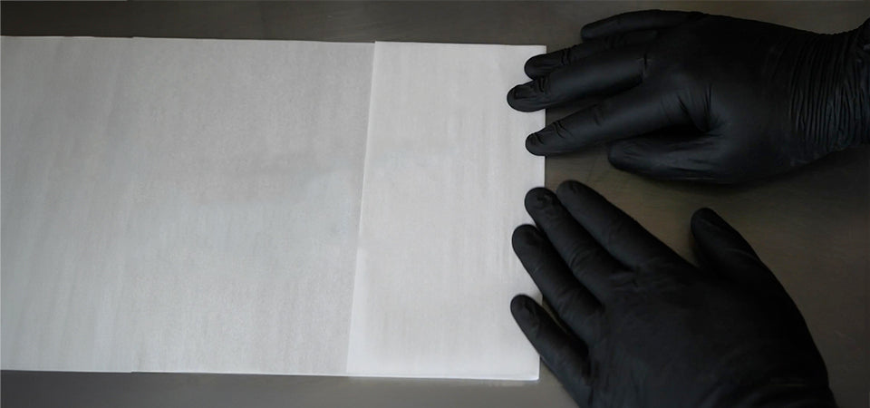 Parchment Paper Folding Techniques - Directional Flow Rosin