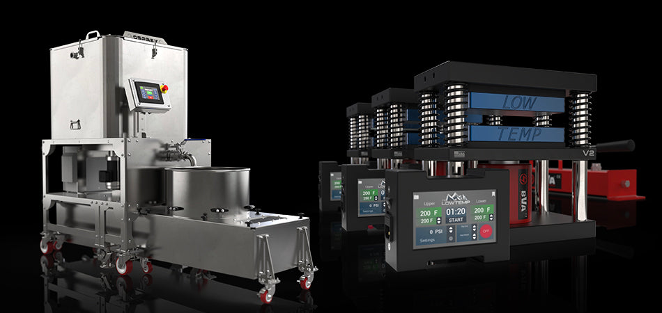 From Caregiver to Commercial: Scaling Up Your Solventless Production with the Osprey Ecosystem