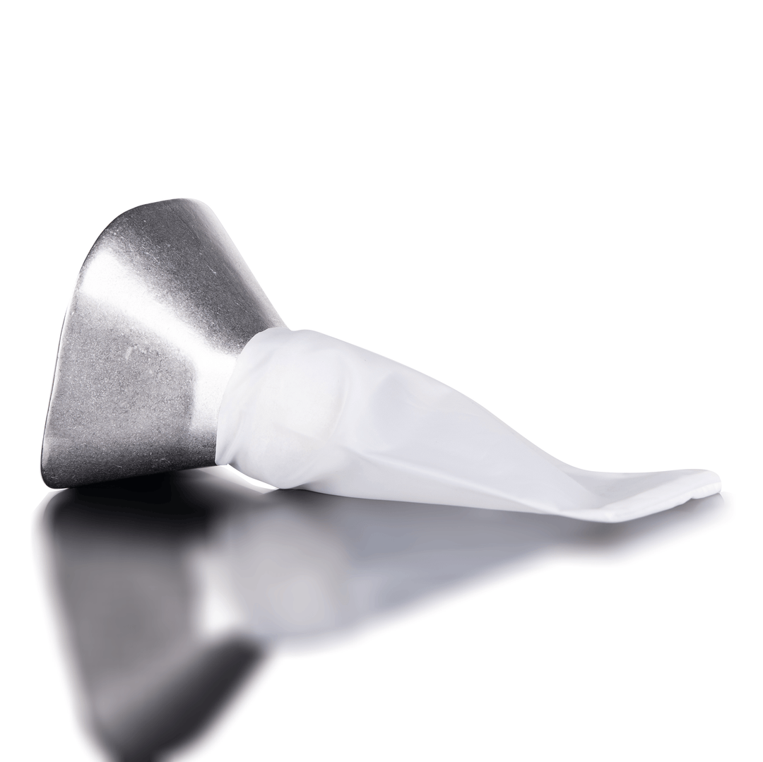 Metallic bow tie on a white background