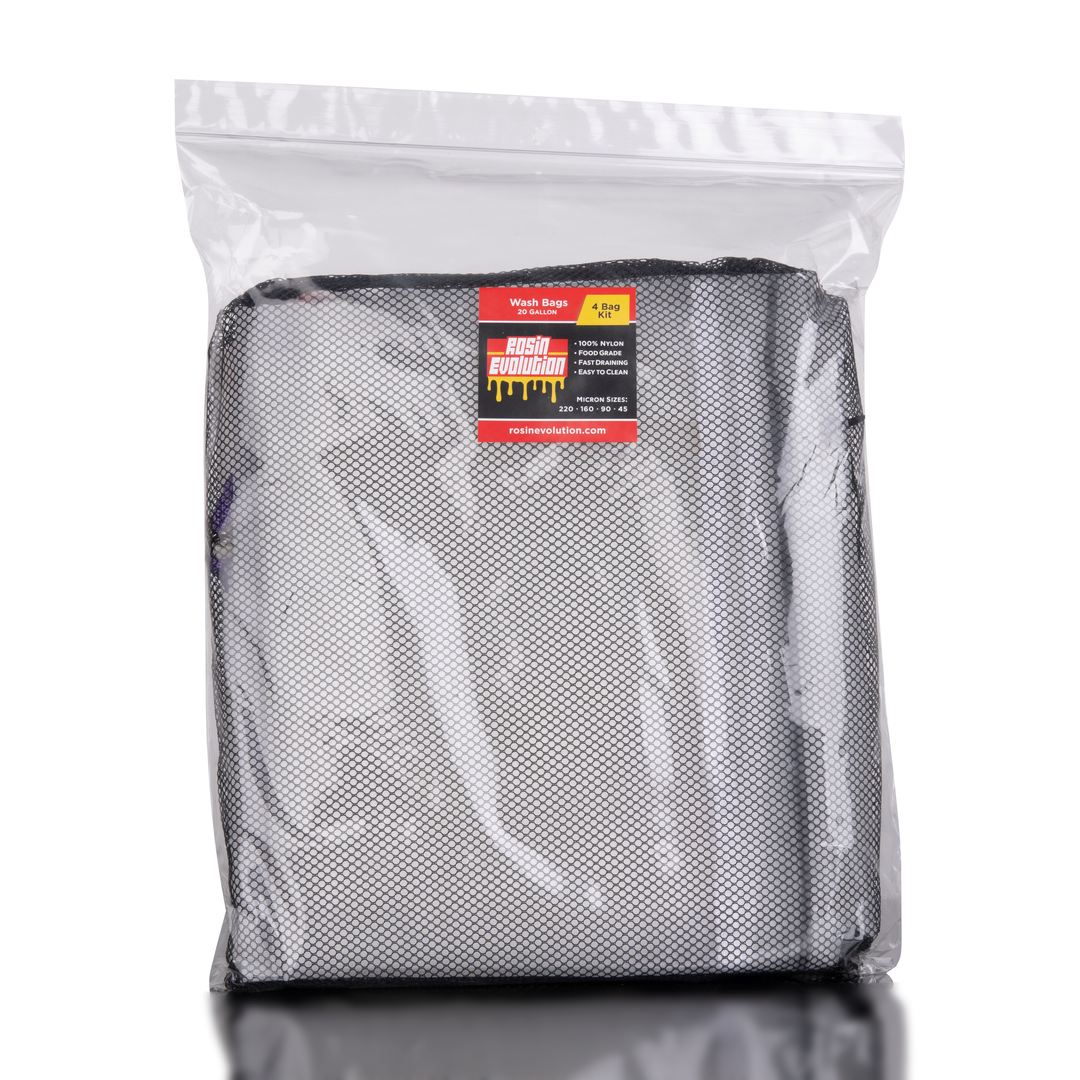20 Gallon All Mesh Hash Washing Bag Kit