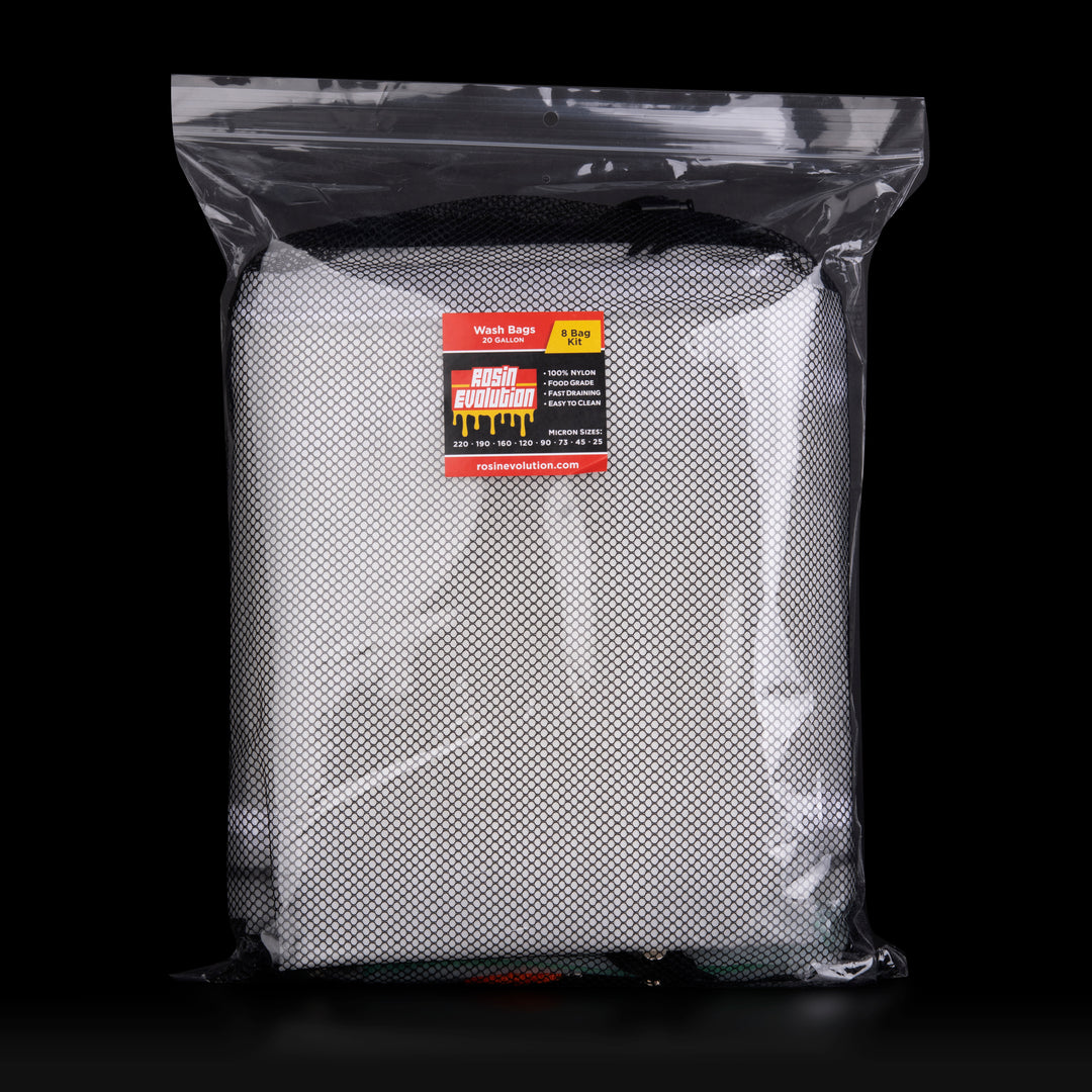 20 Gallon All Mesh Hash Washing Bag Kit