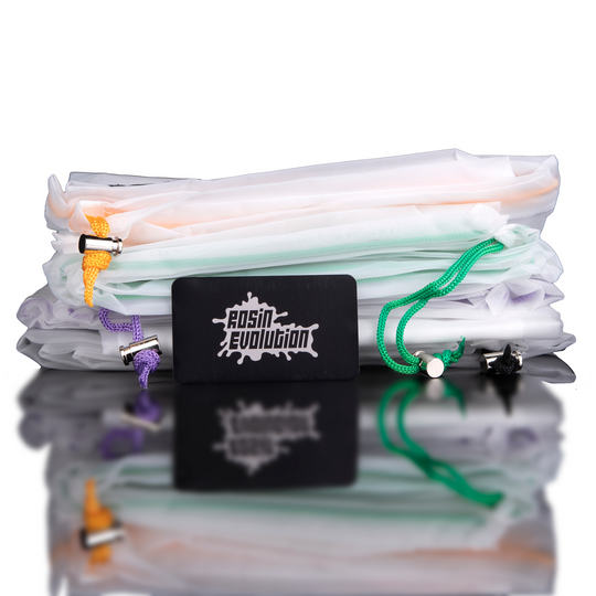 32 gallon four bag set of hash washing bags from rosin evolution