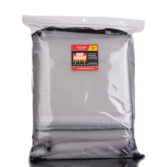32 gallon eight bag set of hash washing bags from rosin evolution in packaging