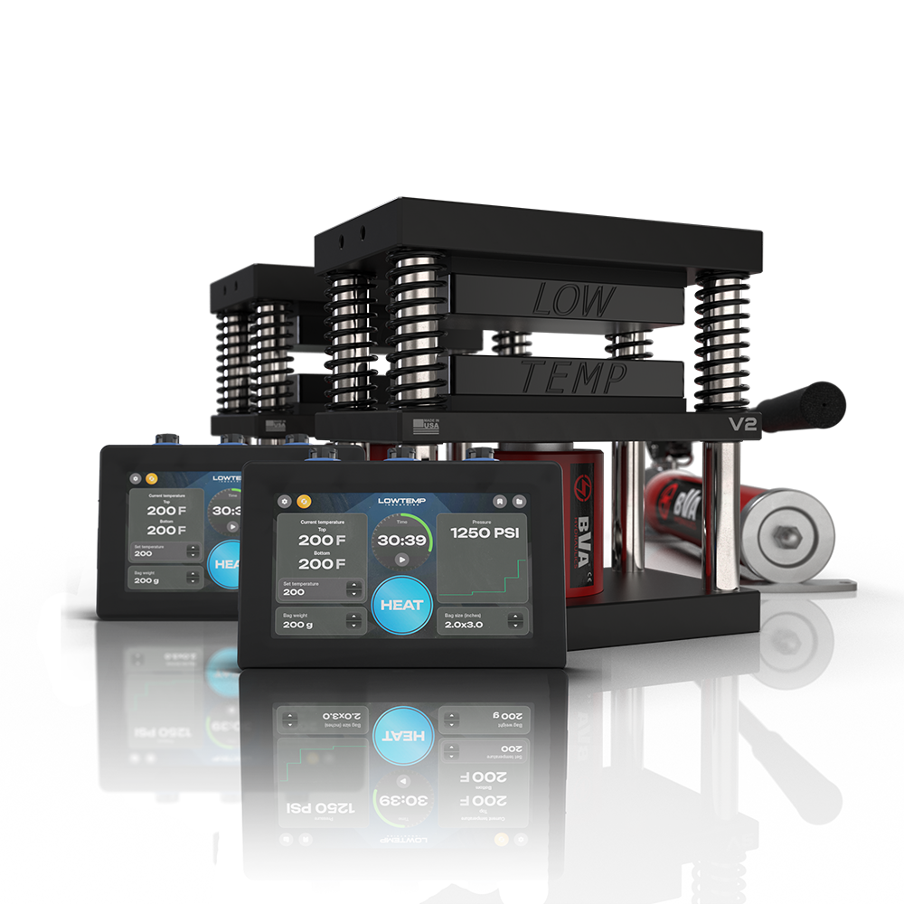 Lowtemp V2 Rosin Press Medusa System (2 Press)