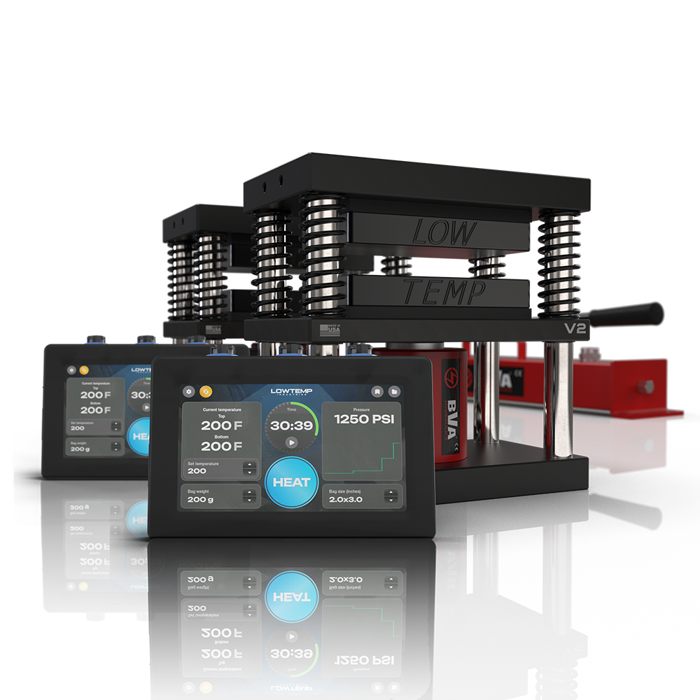 Lowtemp V2 Rosin Press Medusa System (2 Press)