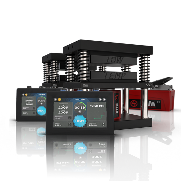 Lowtemp V2 Rosin Press Medusa System (2 Press)