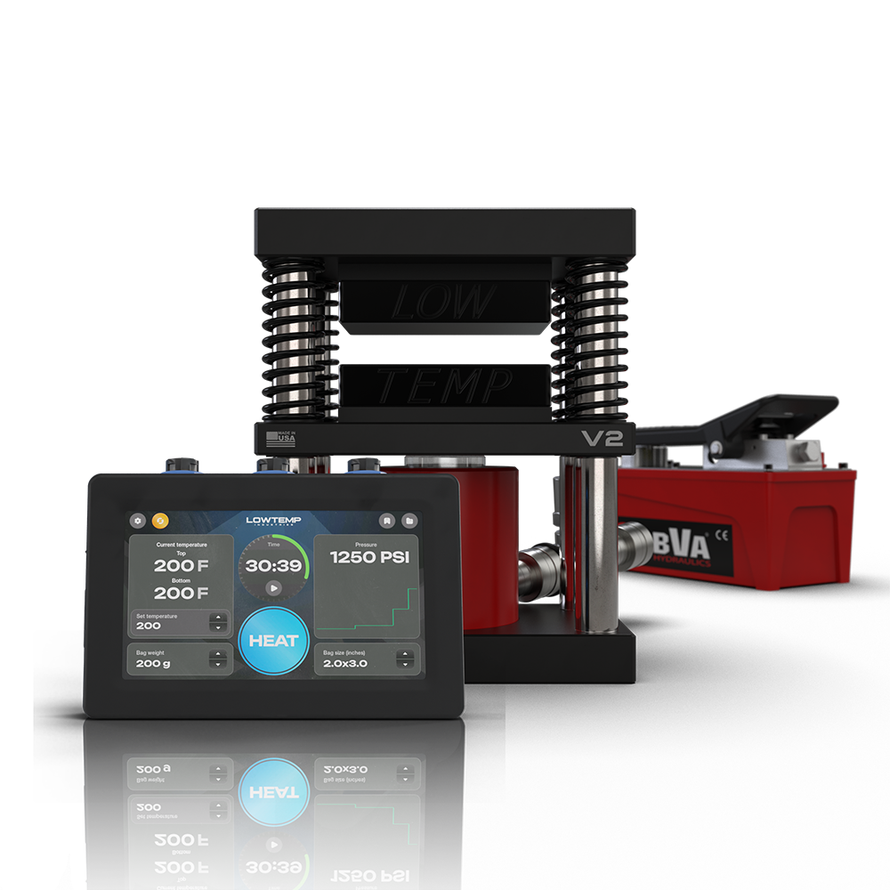 Lowtemp Industries Rosin Press V2 3x5 Plates