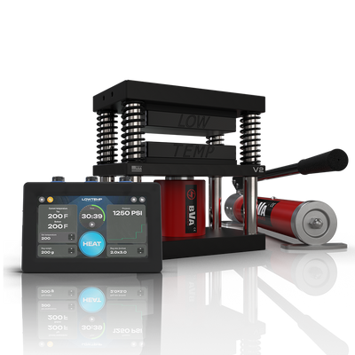 Lowtemp Industries Rosin Press V2 4x7 Plates Bundle