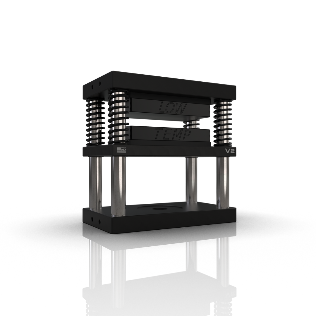 Black 4x7 Lowtemp Industries Rosin Press
