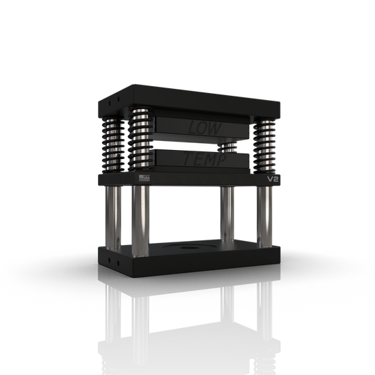 Black 4x7 Lowtemp Industries Rosin Press