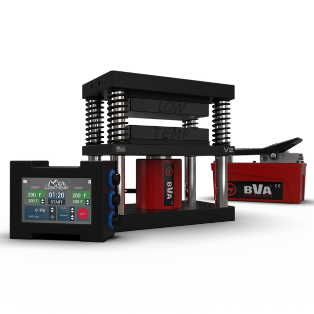 V2 Rosin Press 4x7 Bundle with Hydraulics