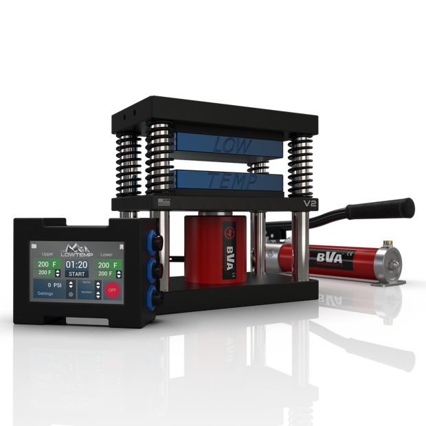 V2 Rosin Press 4x7 Bundle with Hydraulics
