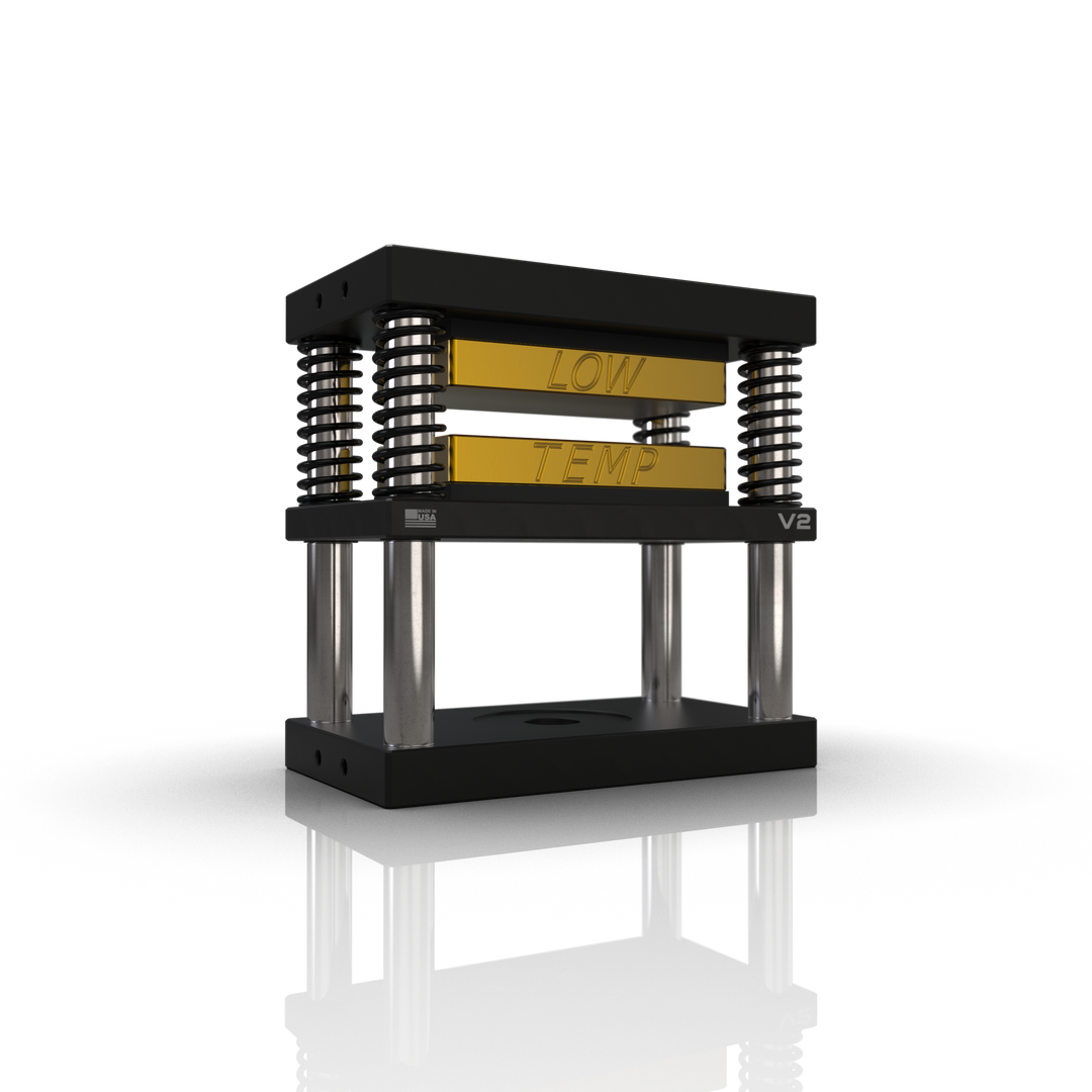 Gold 4x7 Lowtemp Industries Rosin Press