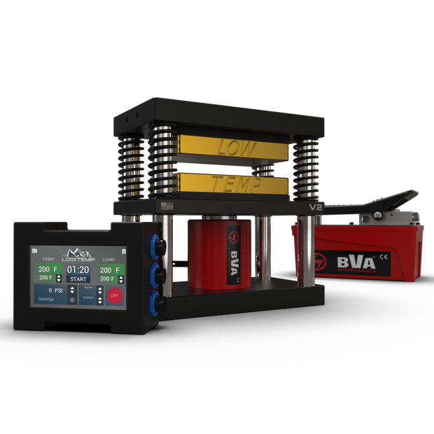 V2 Rosin Press 4x7 Bundle with Hydraulics