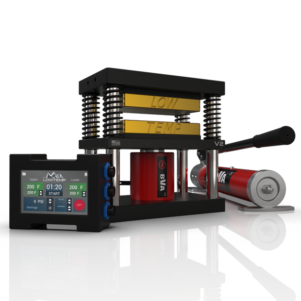 V2 Rosin Press 4x7 Bundle with Hydraulics