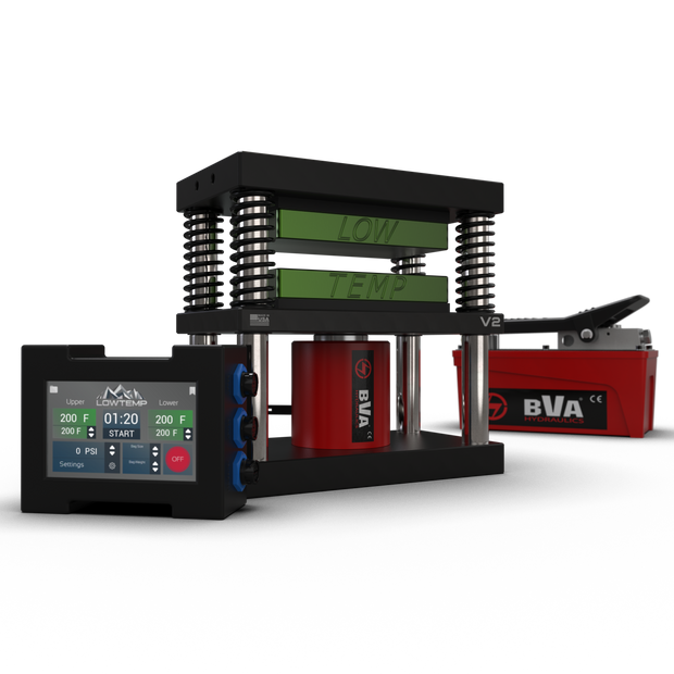 V2 Rosin Press 4x7 Bundle with Hydraulics