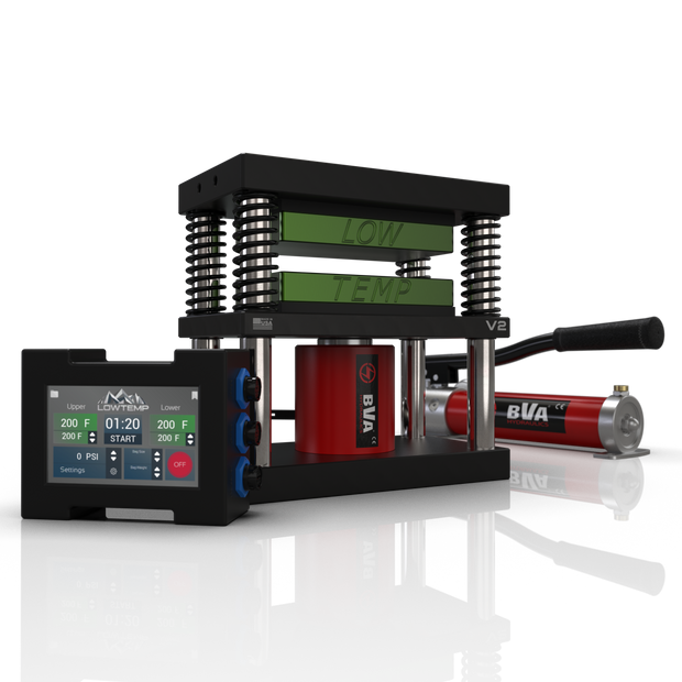 V2 Rosin Press 4x7 Bundle with Hydraulics