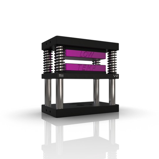 Purple 4x7 Lowtemp Industries Rosin Press