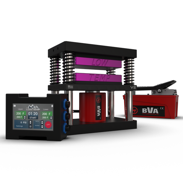 V2 Rosin Press 4x7 Bundle with Hydraulics
